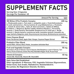 Probiotiques en gros pour femmes : Capsules avec 100 milliards d'UFC, <span class=keywords><strong>complexe</strong></span> <span class=keywords><strong>probiotique</strong></span> favorisant l'absorption des nutriments - Product Image 6