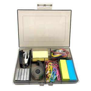 Unionpromo Kit da ufficio Super Deluxe Set di cancelleria in plastica portatile per studenti di <span class=keywords><strong>disegno</strong></span> scolastico - Product Image 6