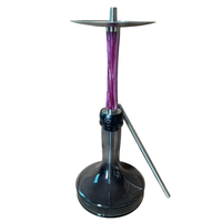 Nouveauté en vente chaude, fabrication chinoise, narguilé à fumer, chicha écologique, ensemble de narguilé en verre