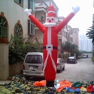 Le <span class=keywords><strong>film</strong></span> gonflable d'air du père Noël agitant les mains en agitant la publicité extérieure Le <span class=keywords><strong>film</strong></span> d'air gonflable peut être personnalisé logo gonflable - Product Image 5