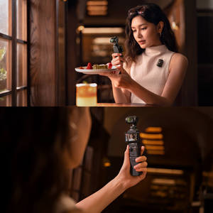 กล้องกิมบอลพกพา <span class=keywords><strong>Osmo</strong></span> Pocket 3 รุ่นดั้งเดิม เซ็นเซอร์ CMOS ขนาด 1 นิ้ว วิดีโอ 4K/120fps หน้าจอหมุนได้ 2 นิ้ว ซูม ภาพคมชัดด้วยระบบกันสั่น - Product Image 6