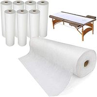 Applications multiples Draps de lit jetables parfaits pour l'épilation au spa, rouleau de papier pour table de massage des cils
