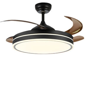 Le ventilateur de plafond mené blanc chaud de salon à télécommande de style moderne allume 36 42 pouces garantie de 5 ans - Product Image 1