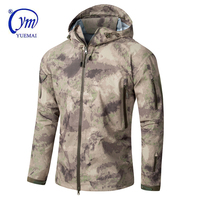 सामरिक सैन्य निविड़ अंधकार कोट Camo शिकार आउटडोर सेना Hardshell जैकेट सामरिक parka