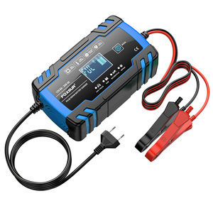 Chargeur de batterie intelligent à impulsions 12V/24V 8A pour <span class=keywords><strong>voiture</strong></span> et moto - Compatible avec les prises UK et EU - Product Image 4