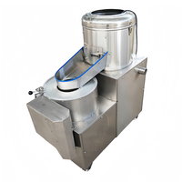 Hoogrenderende Multifunctionele Aardappelwasmachine En Snijmachine