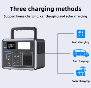 Portable 300W 288wh <b>Mobile</b> Power Station Outdoor Solar Energy Storage Pure Sine Wave MPPT <b>Battery</b> 300 Pure Sine Wave Power Stati - Product Image 6
