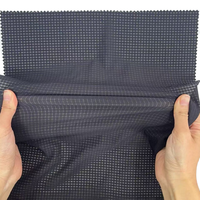 Tissu tissé extensible à 4 voies de haute qualité Trou ripstop Spandex en nylon mat complet pour T-shirts respirants pour une utilisation en extérieur Garçons Filles