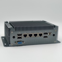 Mini PC Intel Celeron J6412 4x 2.5GbE LAN I226-V 7 USB Compatible con PfSense OPNsense Router de Red Firewall