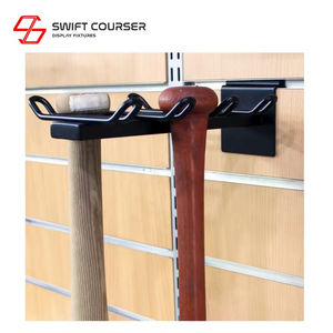 Exhibidor de Pared Metálico para Bates de Béisbol, para Exhibición y Uso Comercial - Product Image 3