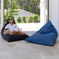 Fauteuil de canapé surdimensionné en toile de qualité supérieure personnalisé, avec housse de coussin géante lavable de couleur unie