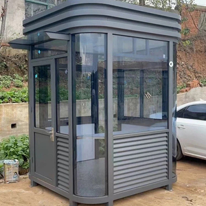 Cho trạm kiểm soát cơ sở watchtowerborder an ninh kết cấu thép kiểm tra xe an ninh bài thép cấu trúc - Product Image 2