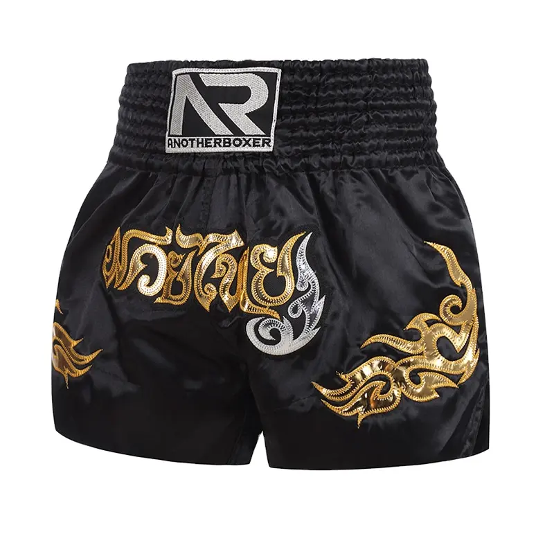 Pantaloncini da kick boxing da competizione con logo personalizzato pantaloncini mma vuoti all'ingrosso Muay thai