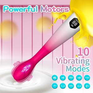 उंगली के आकार की पतली छड़ी मालिश महिला हस्तमैथुन उपकरण योनि निप्पल क्लिटोकल सेक्स उत्तेजक उदाहरण महिलाओं के लिए - Product Image 2