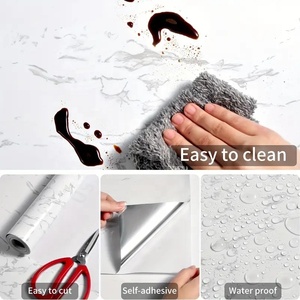 Design in marmo autoadesivi in PVC pellicola decorativa per mobili da <span class=keywords><strong>cucina</strong></span> coperture e ripiani - Product Image 6