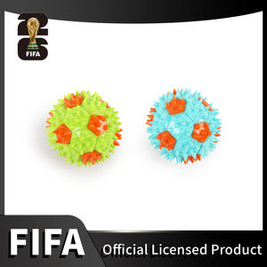 Giocattoli per Animali Domestici Ufficiali FIFA World Cup, Power <span class=keywords><strong>Spike</strong></span> <span class=keywords><strong>Ball</strong></span> Resistente ai Morsi, Giocattolo da Masticare per Cani in TPR Resistente, Giocattolo Squeaky per Cani FIFA - Product Image 2