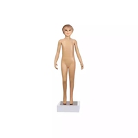 Mannequin Enfant Garçon Fille Adolescent, Mannequin Complet en Plastique pour Vitrine de Magasin de Vêtements