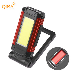 ไฟทำงาน Qimai Cob 2200M Ah แบบชาร์จได้ พร้อมแม่เหล็ก พับได้ พกพาสะดวก ไฟ LED สำหรับซ่อมรถยนต์ - Product Image 1