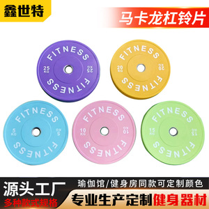 Discos de Pesas para Barra, 5, 10, 15, 20, 25 Kg, de Goma Suave, con Cobertura Total, para Gimnasio y Levantamiento de Pesas - Product Image 3
