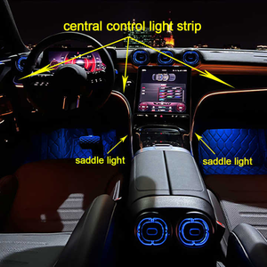 Benz C-Class W206 Car Interior Dashboard Centre <strong>Light</strong> + Saddle <strong>Light</strong> <strong>Configuration</strong> 64 Colours to Enhance the Atmosphere