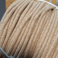 Cordon de mobilier d'extérieur 100% polyester antistatique enduit PVC occultant 4mm 6mm beige imperméable résistant aux UV 10kg pour rideaux