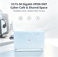 Router de Red XPON ONU Usado V173-50 XGPON/GPON WIFI6 7DBM 3000Mbps 4GE+1TEL+1USB FTTR