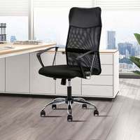 Chaise de bureau ergonomique en maille pivotante pour salle de réunion, vente directe d'usine