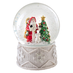 Palle <span class=keywords><strong>di</strong></span> <span class=keywords><strong>Neve</strong></span> Natalizie Personalizzate con Babbo Natale, Sfere <span class=keywords><strong>di</strong></span> <span class=keywords><strong>Cristallo</strong></span> con Base Bianca e Fiocchi <span class=keywords><strong>di</strong></span> <span class=keywords><strong>Neve</strong></span> - Product Image 2