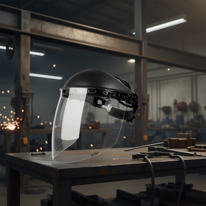 Protector Facial Bolle, Visera Transparente de Cobertura Total, Casco Protector, Equipo de Seguridad para Soldadura - Product Image 3