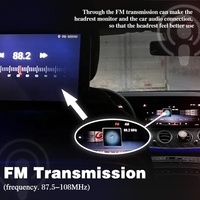 Moniteur de voiture Android 10,2 pouces 2+32 Go 4 cœurs avec écran 4K pour appuie-tête arrière