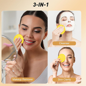 Almohadillas Limpiadoras Veganas de Espuma con Ácido Kójico, Cúrcuma y Aminoácidos, 50 Unidades, Control de Grasa y Limpieza de Poros para el Rostro - Product Image 2