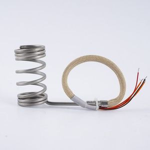 Calentador de tubo negro de 26x75mm, 220V, 700W, con resorte en espiral para sistemas de canal caliente, personalizado - Product Image 4