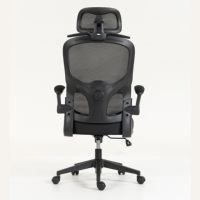 Échantillon Gratuit - Chaise de Bureau en Maille Haut de Gamme, Réglable, Durable, Ergonomique avec Support Lombaire, Pivotante à 360°, Roulettes Fluides, pour Adultes au Travail