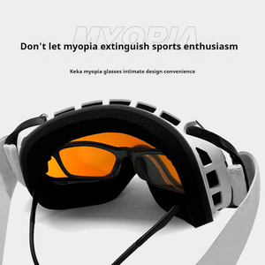 Custom Logo Double-Layer Spherical Anti-Fog Ski Goggles Windproof Snow Eyewear For Outdoor Skiing Wholesale Ski <strong>Glasses</strong> - Product Image 5