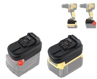 Le plus récent adaptateur de batterie DM18DW12 compatible pour la batterie DewaltS/Milwauke 18V 20V Li ion converti en pour les outils sans fil DeWaltS 12V
