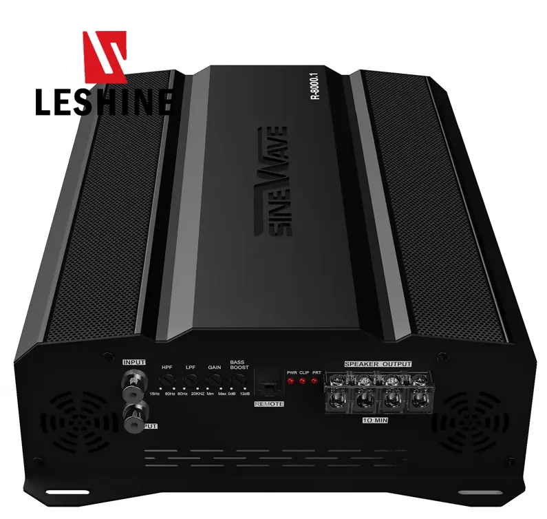 Factory Hot Selling 2022 Class D Brazil Program Design Full Frequency High Quality Small Volume Car Auto Amplifiers