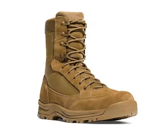 Botas de montaña, caza y senderismo deportivas de cuero vacuno de grano completo DFF04 - Product Image 1