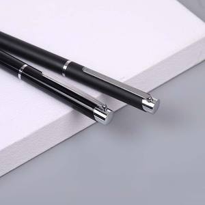 Custom Black High-End Metal Signature <b>Pen</b> Custom Logo 0.5mm Writing Width Heavy Feel Gel <b>Pen</b> - Product Image 2
