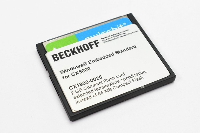 CX1900-0025, Industrial compact flash card, 2