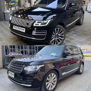 Kits de carrocería al por mayor de fábrica para Land Rover Range Rover Vogue 2014-2017 Cambio a <span class=keywords><strong>2020</strong></span> Sva Style Conjunto de parachoques delantero + trasero - Product Image 2