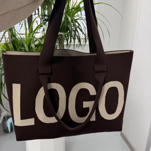 <span class=keywords><strong>Borse</strong></span> da Spiaggia per Donne, Borsa Coquette con Fiocco, Graziosa Borsa Tote all'<span class=keywords><strong>Uncinetto</strong></span>, <span class=keywords><strong>Borse</strong></span> a Spalla Boho in Maglia per Viaggi e Vacanze - Product Image 1