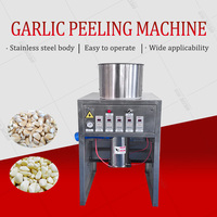 Petite machine à éplucher l'ail entièrement automatique, éplucheur d'oignons commercial, utilisation dans les usines alimentaires, les restaurants et les cantines.