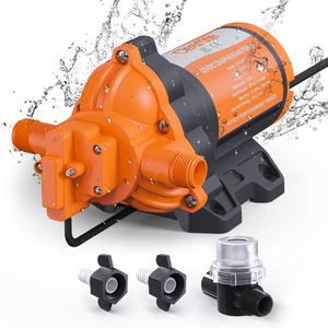 Cleartide 工厂批量销售 12V 直流 RV 船用隔膜水泵 <span class=keywords><strong>3.3</strong></span> GPM 50 PSI 水压增压泵，适用于淡水系统 - Product Image 1