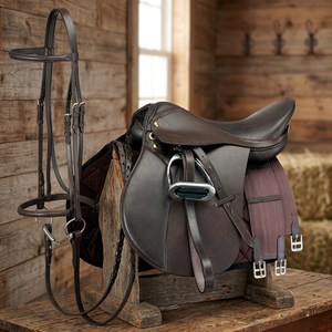 Silla de cuero caballo - Product Image 3