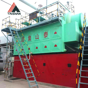 Suhu pasokan minyak yang dinilai antara 270-450 derajat Celcius 1-24MW Boiler minyak panas Batu Bara