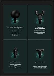 Pistolet de massage électrique multifonctionnel pour tissus profonds, best-seller 2026, pour la relaxation musculaire et l'application corporelle - Product Image 3