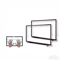 YINGTOUCH 19-Inch Plug Play Infrared Touch Screen Frame 16:9 Aspect Ratio USB Interface Monitor for Teaching Interactive Use