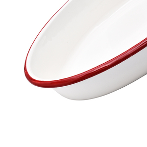 Bandeja para Hornear de Acero al Carbono Esmaltado, Forma Ovalada Clásica Jiangnan, Directo de Fábrica, Apta para Horno y Lavavajillas, Ecológica, Compatible con Inducción y Gas - Product Image 6