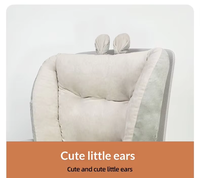 Coussin chauffant USB en coton peluche pour chaise de bureau à dossier haut, avec support lombaire, température réglable et amovible