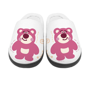 Pantoufles en peluche pour couple, design personnalisé, intérieur, maison, chaudes, antidérapantes, doublées de polaire, post-partum, hommes, femmes, pantoufles en coton - Product Image 5